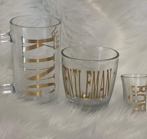 3pc Men’s Glassware Gift Set