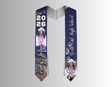 Custom Graduation Stole | Personalized Satin Stoles for AVID, Seniors & Organizations