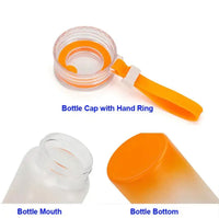 17oz Blank Sublimation Ombré Glass Can Screw Lid