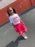 Custom Pleated Skirt and Shirt Set