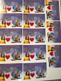 Custom Valentine’s Day Cards – Personalized with Your Child’s Photo & Name (3x2 inches, Set of 30)