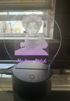 Etched Acrylic  Sign