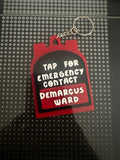 NFC Emergency Contact Keychain