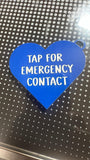 NFC Emergency Contact Keychain