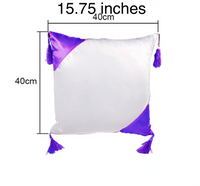 Sublimation tassel Pillowcases
