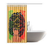 Matching Shower Curtain and Bath Rug