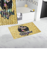 Matching Shower Curtain and Bath Rug