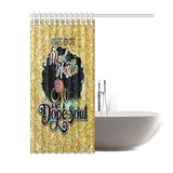 Matching Shower Curtain and Bath Rug