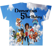 Custom All Over Children T-shirts