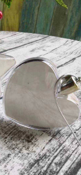 Sublimation Heart 2 Sided Ornament