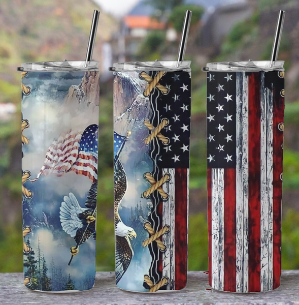 Patriotic 20oz Tumbler