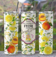 Sassy and Southern Fresh Made Sweet Tea 20oz Tumbler