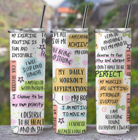 Daily Affirmations 20oz Tumbler