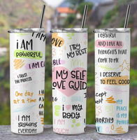 Daily Affirmations 20oz Tumbler