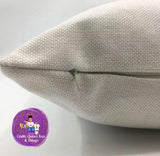 Sublimation Canvas Pillow with Pocket