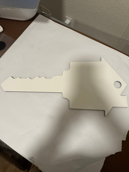 RTS Blank Sublimation Realtor Key Sign